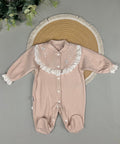 Baby Lace Footed Romper