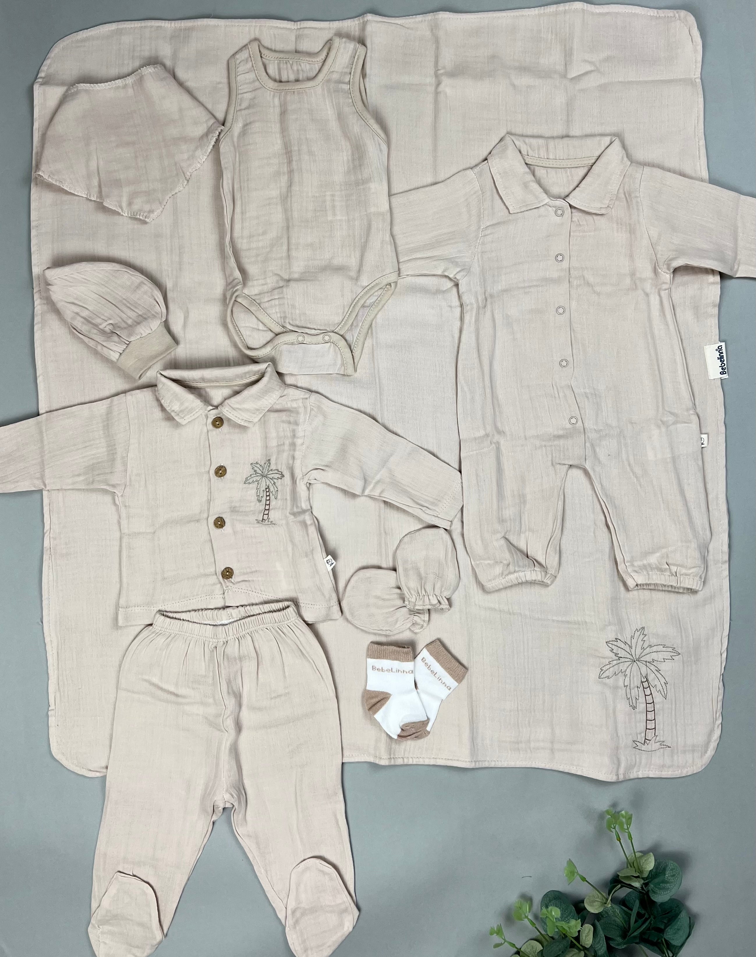 Muslin 10 pieces set