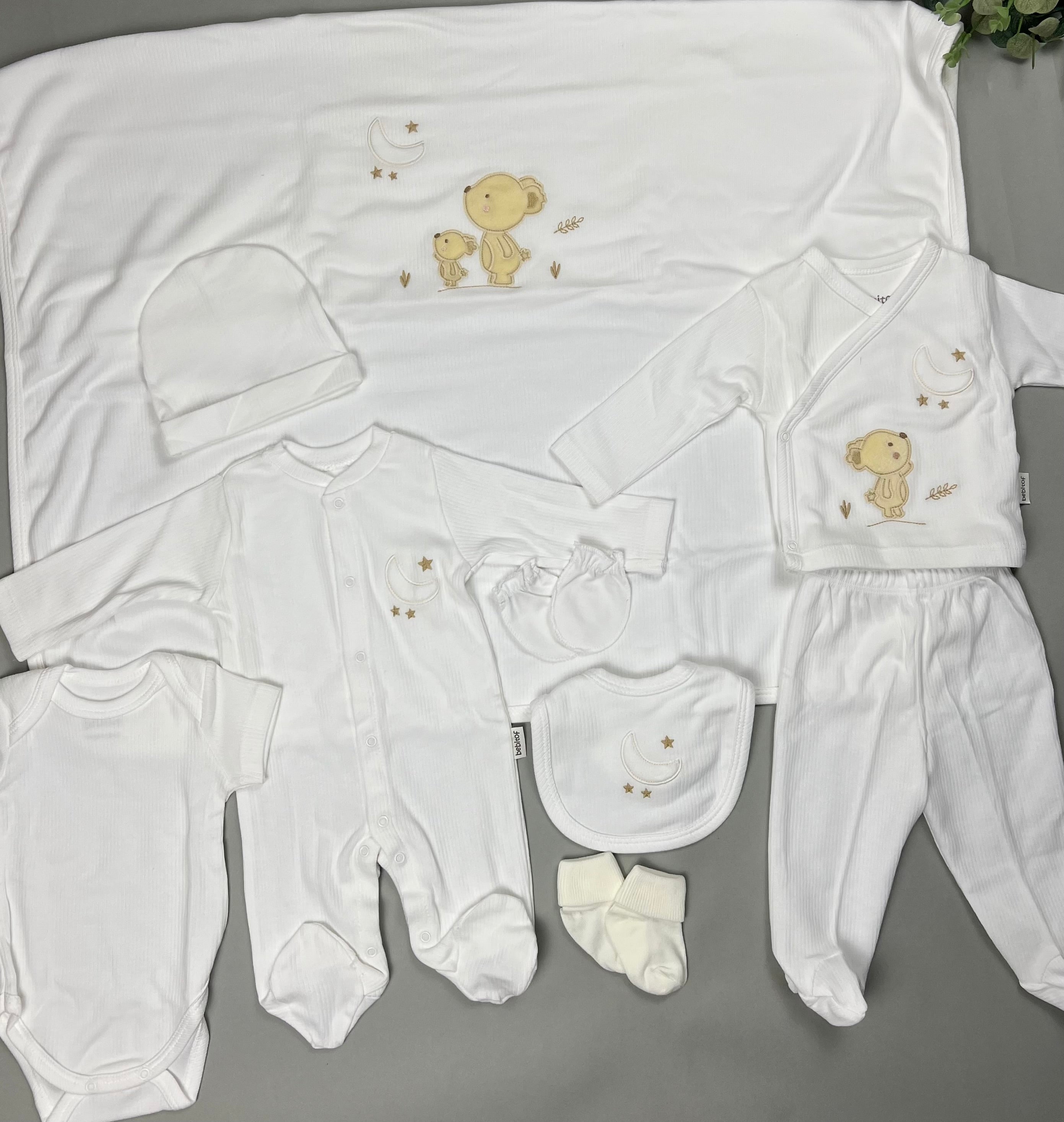 Mom & baby bear hospital exit 10 pieces set