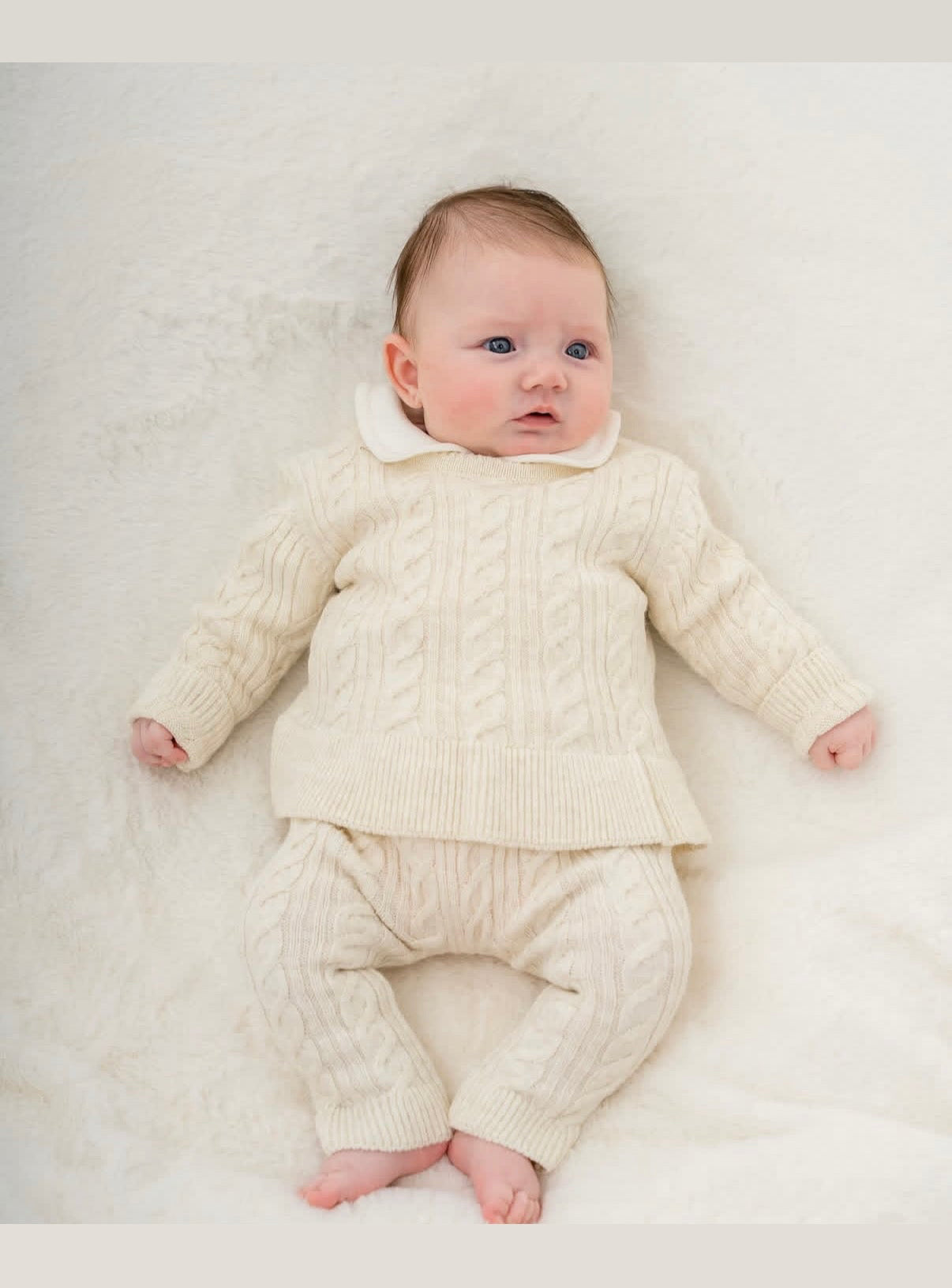 Three-piece co-ord knit set