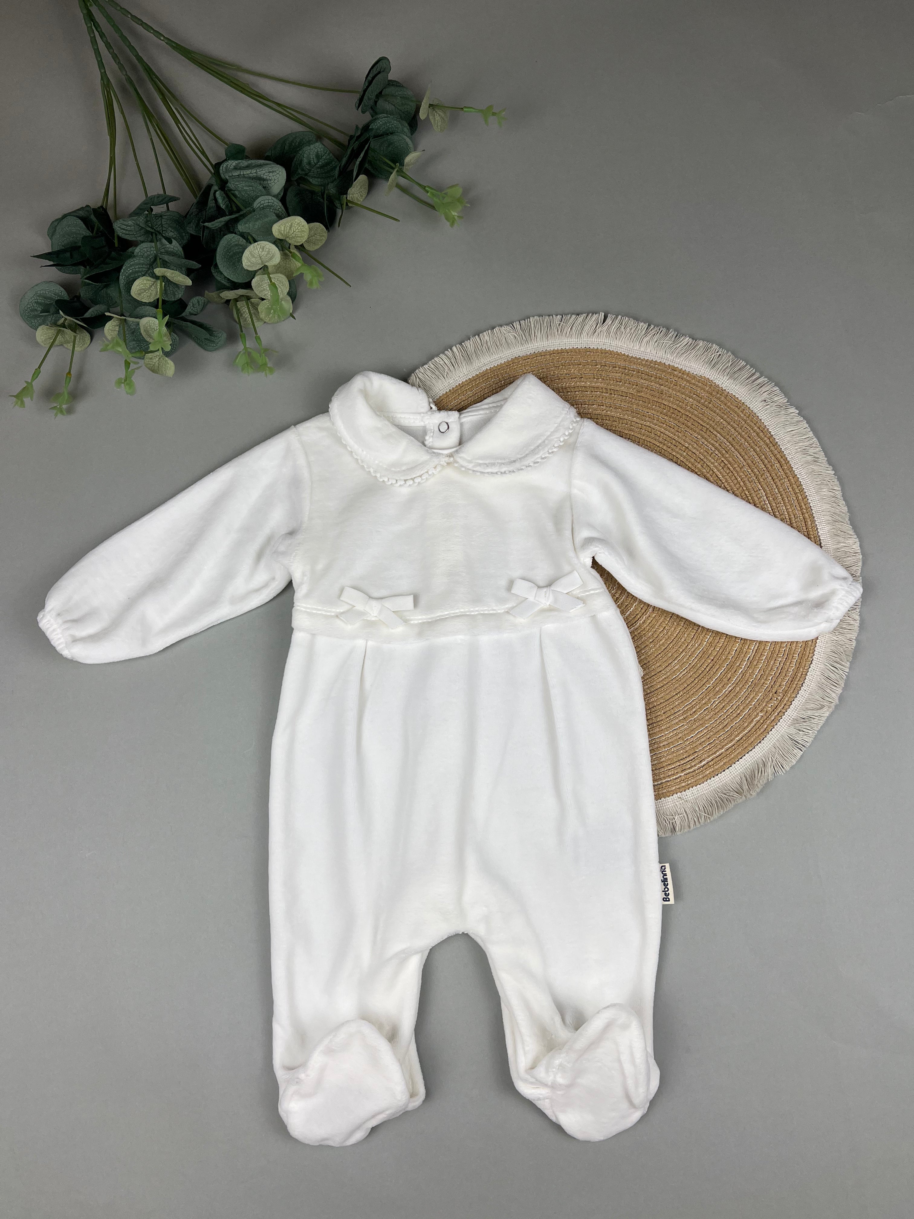 White velour overall