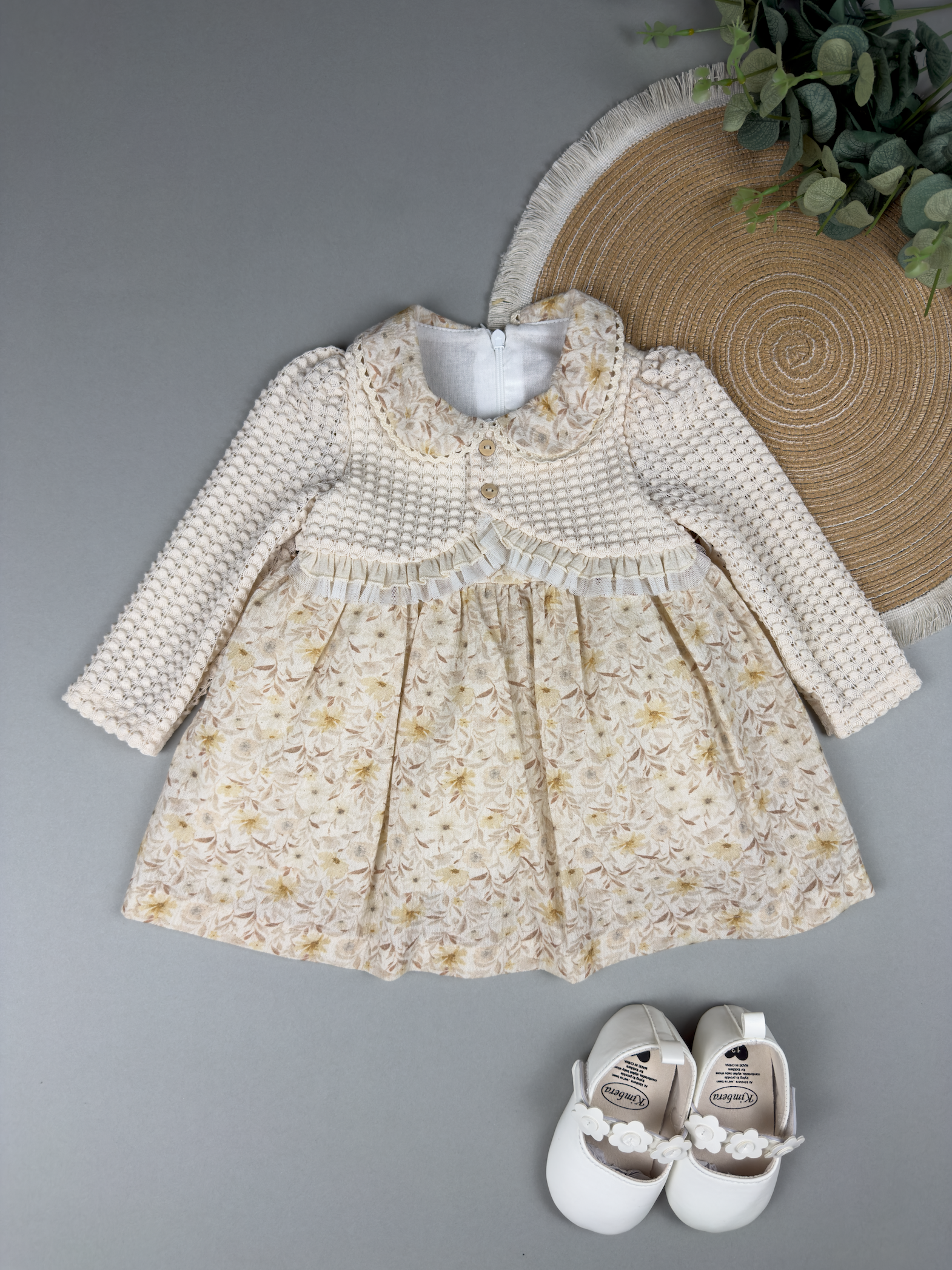 Floral Long Sleeve Dress