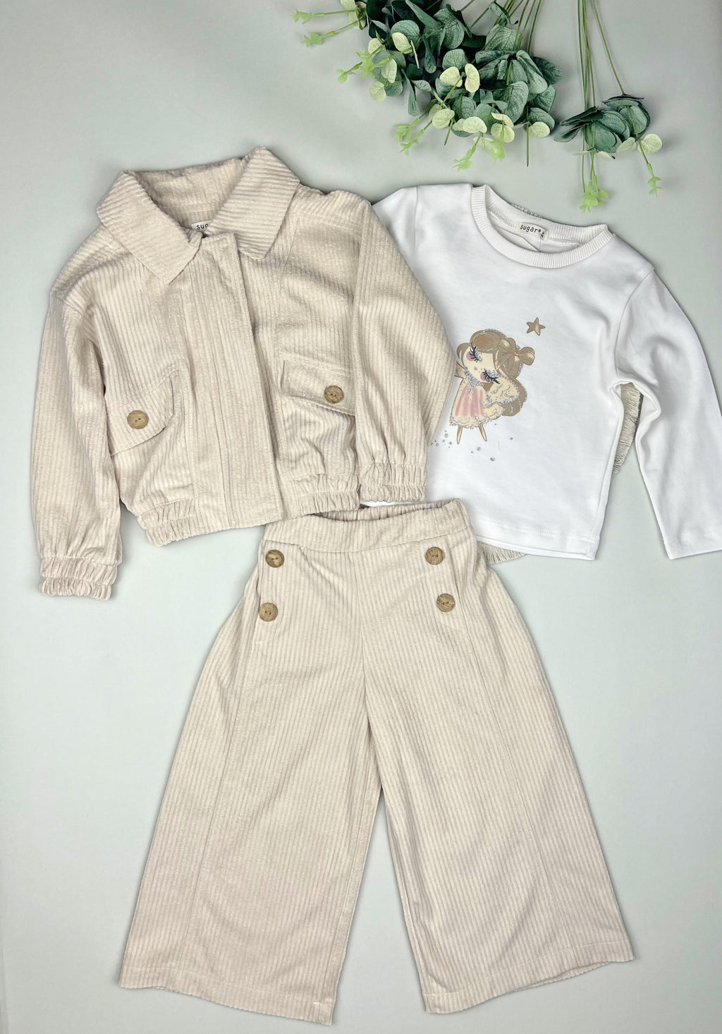 Velvet Three-Piece Co-ord Set