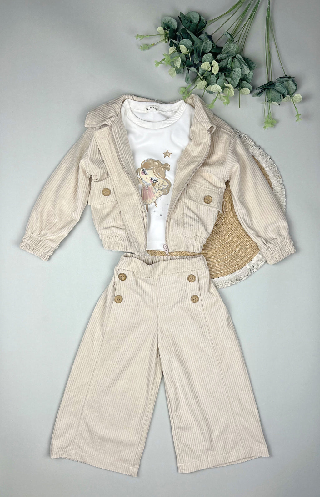 Velvet Three-Piece Co-ord Set